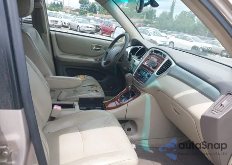 2004 Toyota Highlander Limited V6 z USA, uszkodzony, nr VIN JTEDP21AX40013050